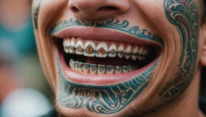 tatouage sur les dents