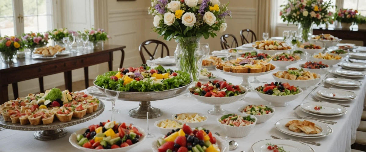 buffet pot de départ