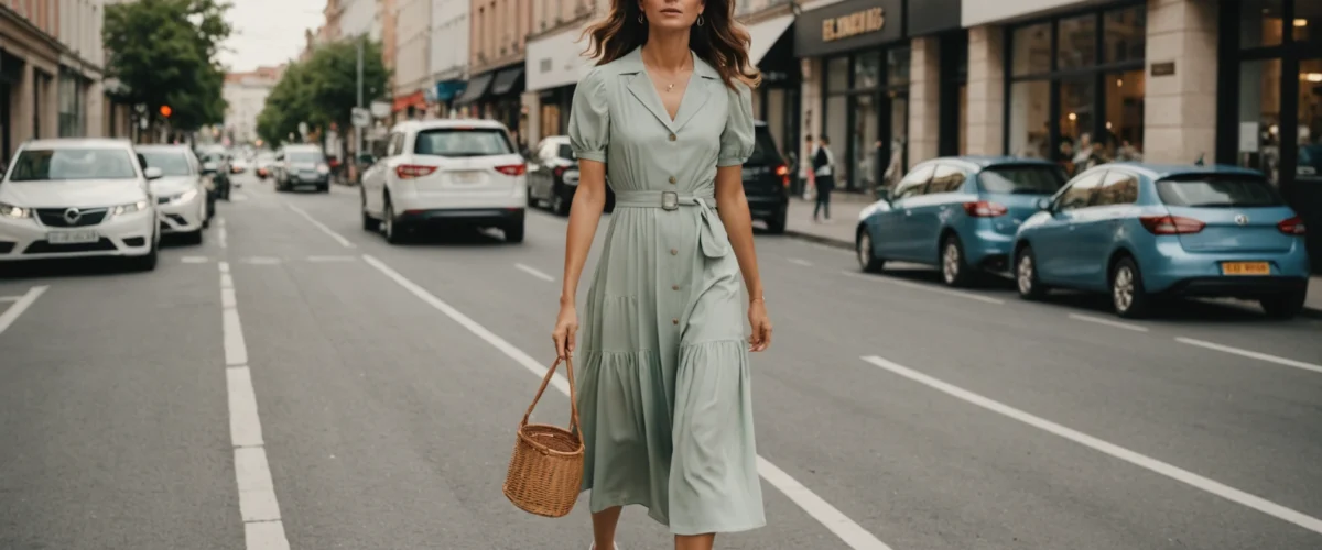 basket pour mettre avec une robe