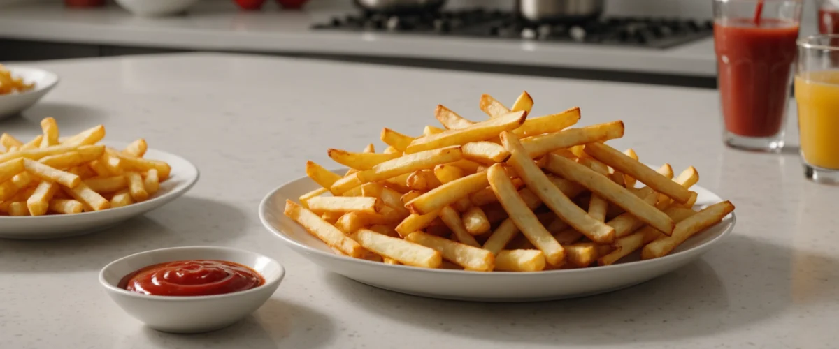 comment cuire des frites dans une friteuse sans huile