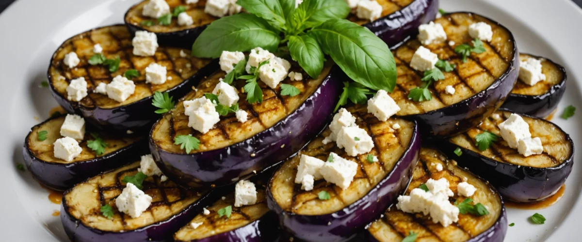 aubergine au four feta